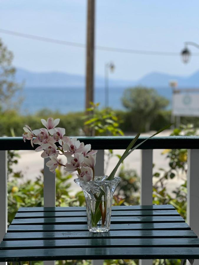 Cosy Apartment With Sea View Close To The Beach Nikiana Exterior photo